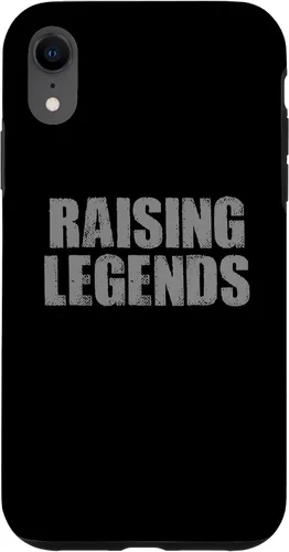 Vista 8 de iPhone 15 "RAISE LEGENDS" Proud. Dedicated. Bold. Parenting Case