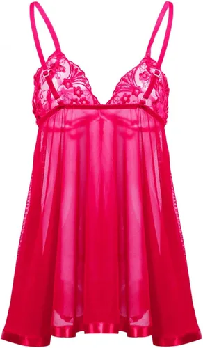 Vista 9 de Ropa de dormir sexy para mujer camisón de talla grande babydoll de encaje lencería sexy traviesa para el sexo