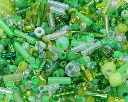 Vista 13 de Cuentas de Manualidades Mixtas 1000Pcs/20g Cuentas de Tubo de Semilla de Vidrio Bugle de 1.5-4.5mm Cuentas Espaciadoras Pequeñas Sueltas para Hacer