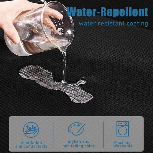 Vista 3 de Funda repelente al agua para cojín de sillón, funda elástica para respaldo individual de sofá seccional, funda para sofá en forma de L para mascotas