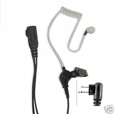 Vista 2 de Zotech Puntas de oído de seta estándar de repuesto para Motorola Kenwood Kit de audio de tubo de bobina de radio bidireccional/auriculares de tubo