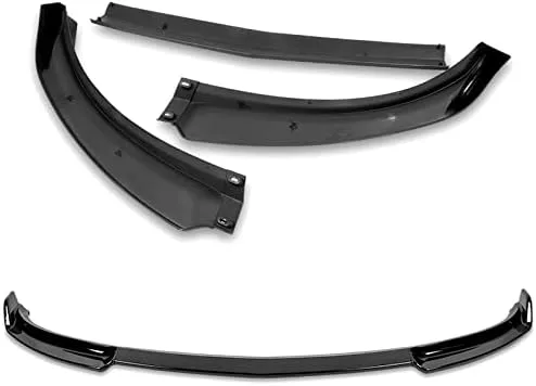 Vista 4 de EPARTS - Parasol de fibra de carbono real para parabrisas trasero, alerón compatible con Infiniti G35/G37 Sedan 2007-2009 solo (pintado negro)