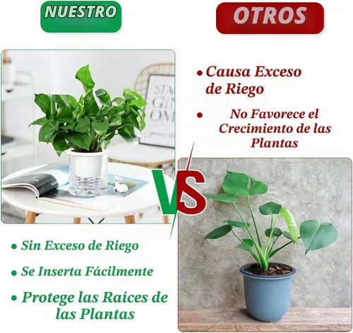 Vista 5 de Paquete de 12 picos de riego automático con absorción para plantas