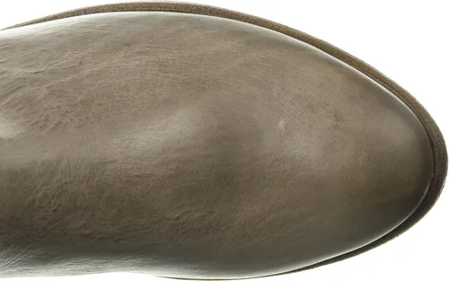 Vista 24 de Frye Carson - Botas altas para mujer hechas de cuero anticuado con ribetes de estilo occidental, cierre de cremallera interior y tacón bajo, altura