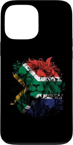Vista 24 de South African Flag Vintage Lion South Africa Pride Leeu Case for iPhone 17