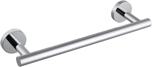 Vista 19 de kimzcn Toallero de mano negro mate de 9 pulgadas SUS 304 de acero inoxidable para montaje en pared de baño