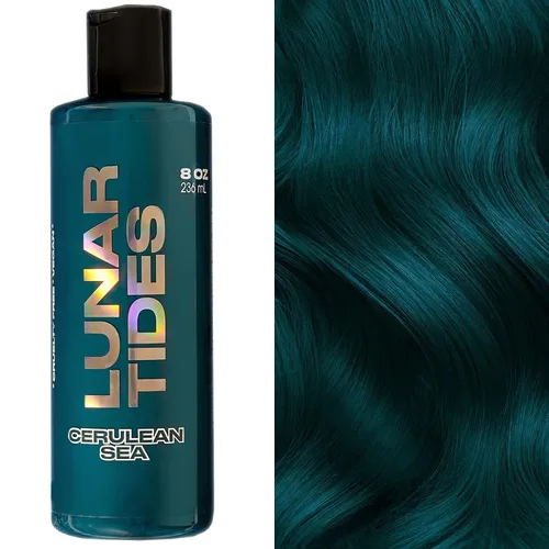 Vista 37 de Lunar Tides - Color de cabello semipermanente (43 colores) (Violeta oscuro, 4 onzas líquidas)