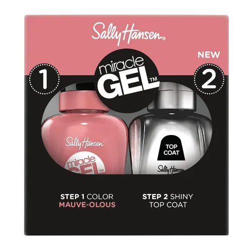 Vista 18 de Sally Hansen Miracle Gel™, capa superior brillante, de larga duración, fórmula tipo gel, sin necesidad de lámpara UV, esmalte de uñas transparente