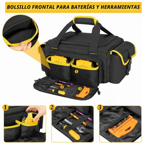 Vista 3 de Rexmica Bolsa de compresor de aire compatible con el inflador de neumáticos