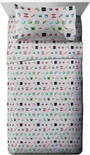 Vista 14 de Jay Franco - Juego de sábanas para niños con sábana bajera, sábana encimera y funda para almohada - Ropa de cama ultra suave con funda para almohada