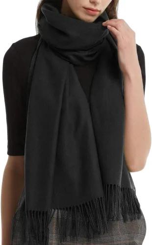 Vista 3 de FURTALK - Bufanda de invierno para mujer, manta suave y cálida con sensación de cachemira