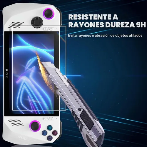 Vista 3 de Paquete de 4 protectores de pantalla de vidrio templado para ASUS