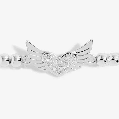 Vista 4 de Katie Loxton a Little Mantras - Pulsera elástica ajustable con dije para mujer.