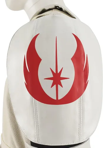 Vista 5 de Disfraz completo de Obi Wan Kenobi para adultos, uniforme de Halloween, disfraz de Jedi para hombres