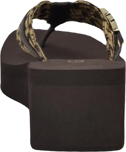 Vista 3 de GUESS Sandalia de cuña Ediva para mujer