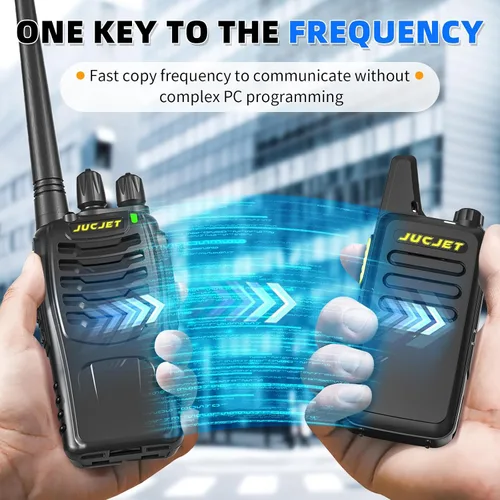 Vista 10 de 888HD Walkie Talkies, radios digitales bidireccionales para 888HD-6 Pack