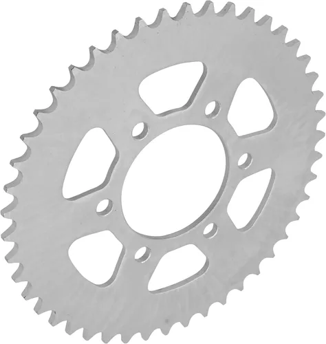 Vista 4 de Caltric Piñón de cadena de rueda trasera compatible con Kawasaki 650 Versys KLE650 2008-2022 46 dientes