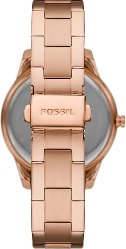 Vista 3 de Fossil Stella Sport - Reloj de cuarzo multifunción de acero inoxidable con acento de cristal para mujer Stella ES5108 - Reloj multifunción de acero
