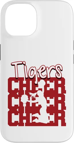 Vista 4 de Tigers Cheer Back to School Cheerleading Spirit M Case for iPhone 17