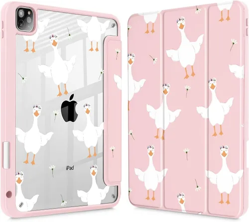 Vista 38 de May Chen Funda para iPad Pro de 11 pulgadas M2 de 4ª generación 2022, iPad Pro 11 de 3ª/2ª/1ª generación, Funda con cubierta trasera transparente a