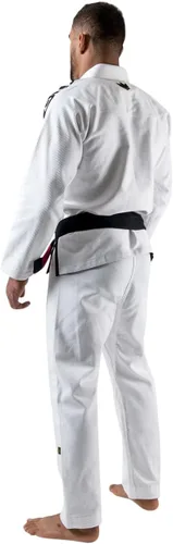 Vista 8 de Kingz Comp 450 V6 Brazilian Jiu Jitsu Gi - Kimono ligero para hombre BJJ - IBJJF Legal - 450gsm Pearl Weave Professional