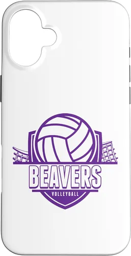 Vista 23 de Beavers Volleyball Back to School Spirit P Case for iPhone 17