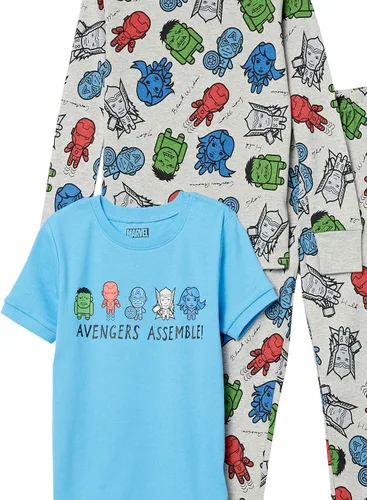 Vista 2 de Tienda Essentials Disney Marvel Star Wars Babies, Toddlers, and Boys' Pajama Set (Previously Spotted Zebra), Multipacks