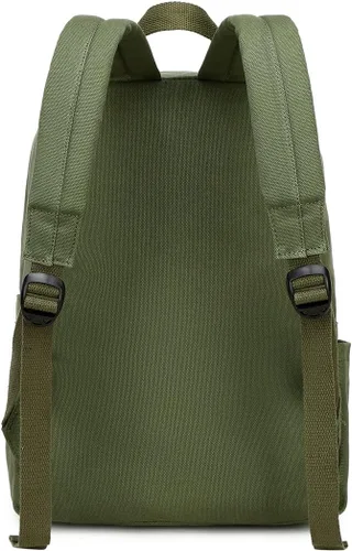 Vista 8 de Mochilas ligeras para niños, mochila escolar de lona, pequeñas mochilas de viaje para mujeres, niñas, niños, mochila para niños pequeños