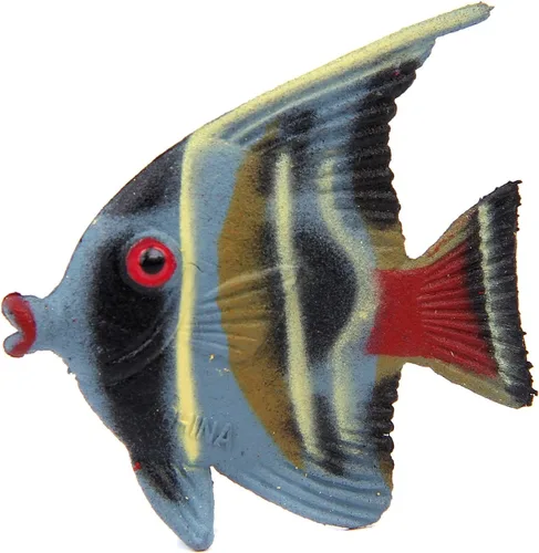 Vista 5 de Fun Central Paquete de 24 mini peces tropicales – Figuras coloridas de plástico oceánico de 1 a 1.5 pulgadas