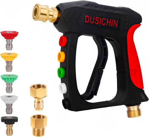 Vista 2 de Pistola de alta presión para lavar, 3000 PSI Max, 5 puntas de presión DUSICHIN DUS 220
