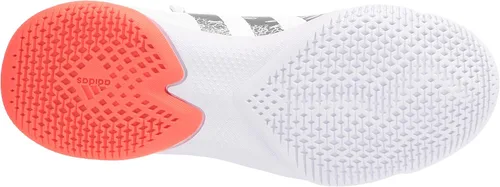 Vista 4 de adidas Freak de depredador interior para niños .3, Cloud WhiteIron MetallicSolar Red