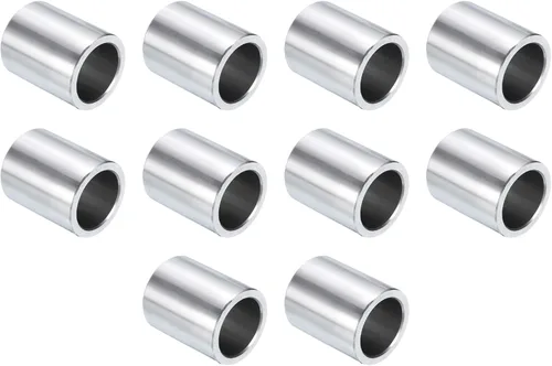 Vista 102 de uxcell 10 piezas de espaciador de acero inoxidable de 3/8" de diámetro interno x 3/4" de diámetro exterior x 1" de longitud, espaciador de rosca