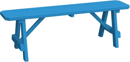 Vista 13 de Furniture Barn USA Pine - Banco tradicional de 2 pies, color negro