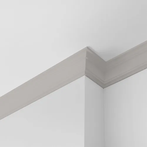 Vista 61 de Glidden Pintura Interior + Imprimación: Gris/Plata Antigua, Una Capa, Satinado, 1 Galón