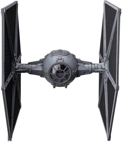 Vista 2 de Revell (Bandai Original) 01201 Star Wars TIE Fighter 1:72 a escala 1:72 sin construir/pre-colorear/clip (sin pegamento) kit de modelo de plástico