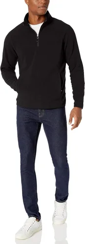 Vista 4 de Tienda Essentials Men's Quarter-Zip Polar Fleece Jacket