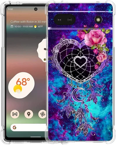 Vista 23 de Pixel 6a - Funda protectora de poliuretano termoplástico (TPU) resistente a los arañazos y a prueba de golpes para Google Pixel 6a