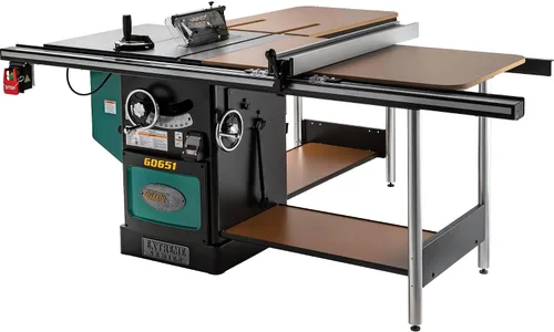 Vista 2 de Grizzly Industrial G0651-10" 3 HP 220V Heavy Duty Gabinete Sierra de mesa