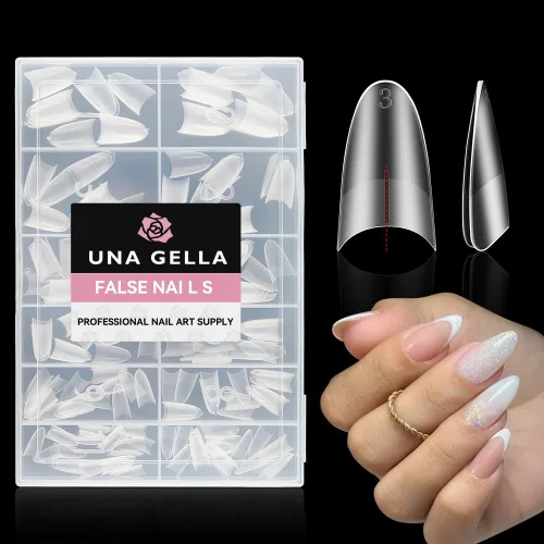 Vista 21 de UNA GELLA - Pegamento para uñas sin necesidad de lámpara, 0.3 fl oz*2 unidades, súper fuerte