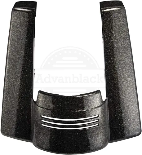 Vista 58 de Extensión de guardabarros trasero estirado para Harley Touring 2014+, whisky ámbar, sin recortes Amber Whiskey