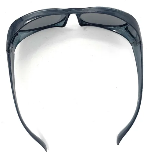 Vista 4 de The Boca - Gafas de sol polarizadas coloridas para mujer, ovaladas, rectangulares, para usar sobre gafas