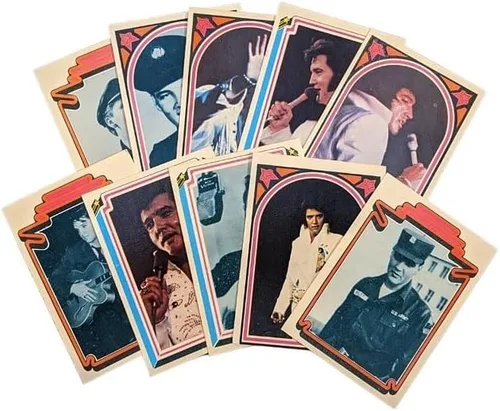 Vista 5 de 1978 Elvis Presley - Paquete de cartas coleccionables sin abrir