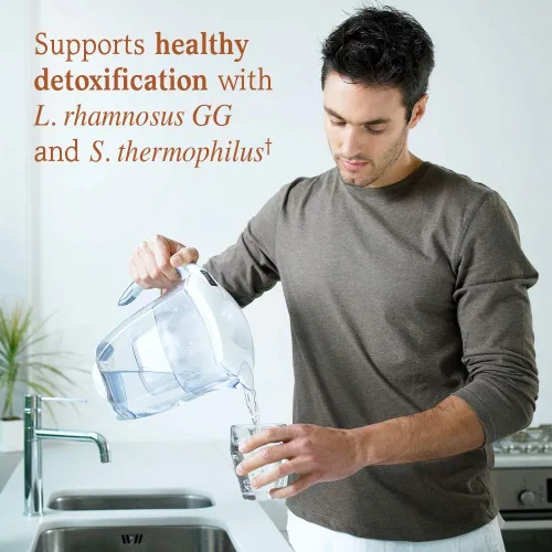Vista 3 de Garden of Life Dr. Probióticos formulados Platinum Series Liver Health+ 90 mil millones de UFC garantizados, probiótico uno al día para una