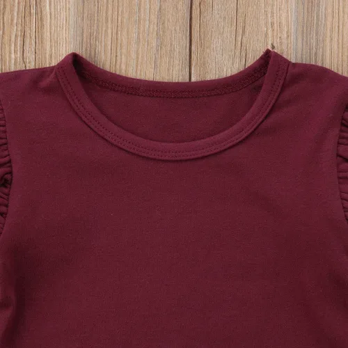 Vista 46 de Mubineo - Camiseta de manga corta para bebé, algodón, diseño liso