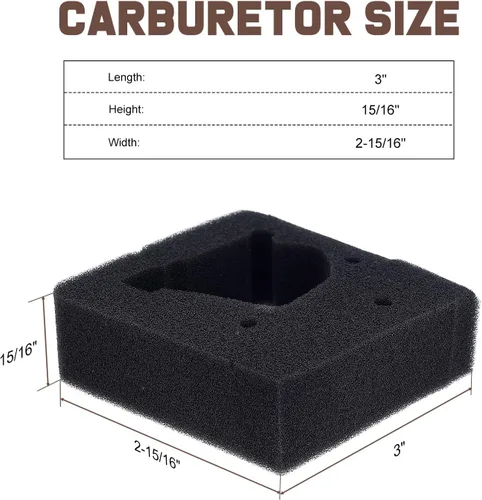 Vista 5 de Carburador FG100 GX31 para Honda FG100 Tiller GX22 GX31 Piezas de repuesto de filtro de bombilla de cebador de carbohidratos 16100-ZM5-A95