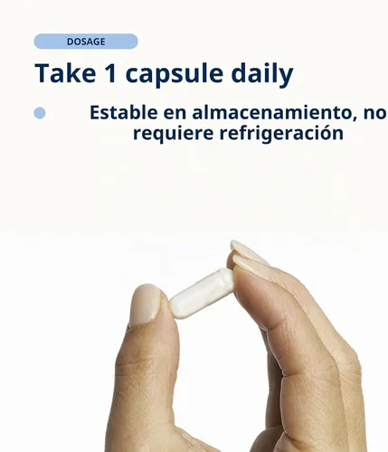 Vista 7 de Metagenics UltraFlora BiomePro Suplemento probiótico – Fórmula multicepa de 105 mil millones de UFC con Lactobacillus acidophilus – estable