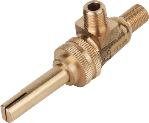 Vista 6 de 4418500200 Válvula de cocina de gas Jade Válvula de quemador de gas 1/8" Mpt X 3/8-27