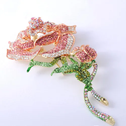 Vista 4 de Extra Large Brooch Pin Large Flower Brooches for Women Big Elegant Statement Brooches for Oversize