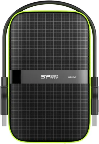 Vista 2 de Silicon Power 4TB Rugged Armor A60 - Disco duro externo USB 3.0 de 2.5 pulgadas a prueba de golpes y resistente al agua para PC, Mac, Xbox One