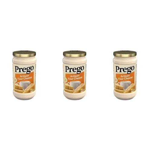 Vista 12 de Prego Homestyle Alfredo - Salsa para pasta, tarro de 14.5 onzas